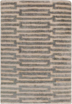 Platinum PLAT-9000 Modern Viscose Rug PLAT9000-913 Dark Brown, Khaki, Wheat 100% Viscose 9' x 13'