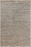 Platinum PLAT-9000 Modern Viscose Rug PLAT9000-58 Dark Brown, Khaki, Wheat 100% Viscose 5' x 8'