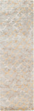 Platinum PLAT-9018 Modern Viscose Rug PLAT9018-268 Medium Gray, Khaki, Ivory, Camel 100% Viscose 2'6" x 8'