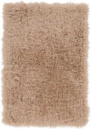 Portland PLD-2003 Modern Polyester Rug PLD2003-23 Taupe 100% Polyester 2' x 3'