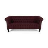 Christopher Knight Home® Barneyville Traditional Chesterfield Sofa with Tufted Cushions