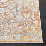 Palermo 850  Power Loomed 100% Viscose Rug Gold / Beige