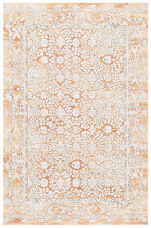 Palermo 850  Power Loomed 100% Viscose Rug Gold / Beige