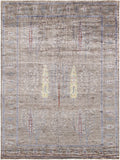 Tribal Collection Hand-Knotted Silk Area Rug