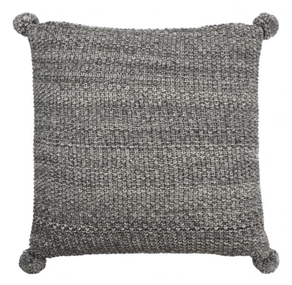 Pom Pom Knit Pillow