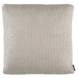 Tickled Grey Knit Pillow