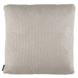 Tickled Grey Knit Pillow