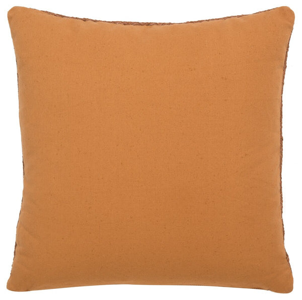 Safavieh Kelci Pillow Camel Upper - 100% Leather,  Backing - 100% Canvas PLS2001A-2020