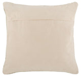 Safavieh Metallic Herringbone Cowhide Pillow Cream/Silver Cowhide PLS215A-2222