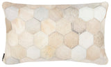 Tiled Cowhide Pillow