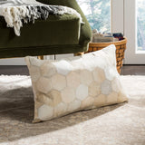 Tiled Cowhide Pillow