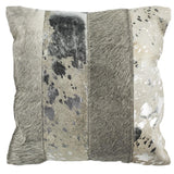 Blair Metallic Cowhide 20"X20" Pillow