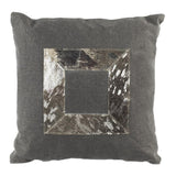 Grayer Metallic Cowhide 20