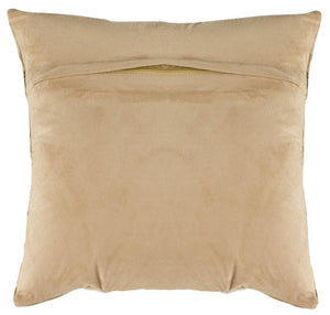 Maggie Metallic Cowhide 20"X20" Pillow