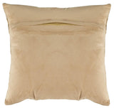 Maggie Metallic Cowhide 20"X20" Pillow