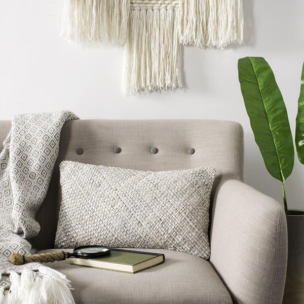 Shelby Cowhide 12"X20" Pillow