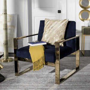 Latta Metallic Cowhide 20"X20" Pillow