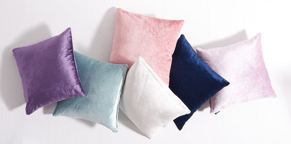 Safavieh Davina Pillow -Set Of 2 Purple  Front & Back: 60% Viscose + 40% Cotton PLS500E-1818-SET2