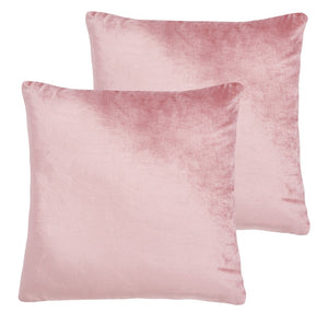 Safavieh Davina Pillow -Set Of 2 Pink  Front & Back: 60% Viscose + 40% Cotton PLS500A-1818-SET2