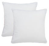 Safavieh Jovanni Pillow -Set Of 2 Lavender 60% Viscose / 40% Cotton  PLS503D-1818-SET2