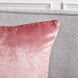 Safavieh Jovanni Pillow -Set Of 2 Pink 60% Viscose / 40% Cotton  PLS503F-1818-SET2