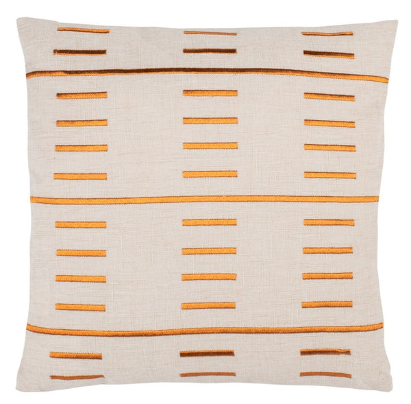 Lizabet Pillow Cream/Gold 100% POLYESTER PLS7195A-1818