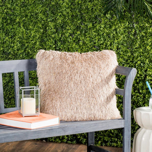 Shag Modish Metallic Pillow