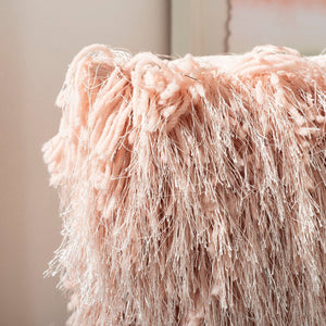 Shag Modish Metallic Pillow