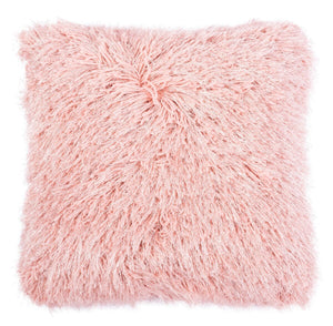 Shag Plush Shimmering Pillow - Soft Cushion for Living Room & Bedroom Decor, Stylish Comfort Upgrade