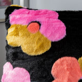 Flower Child Fur Pillow