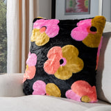 Flower Child Fur Pillow