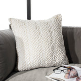 Safavieh Barlett  Pillow Light Grey Cotton PLS878B-1818