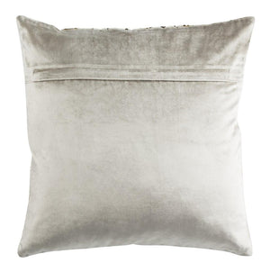 Safavieh Edmee Metallic Pillow Beige / Gold Viscose/Cotton/Poly Fil PLS881A-1236