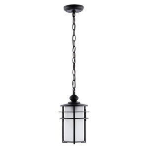 Safavieh Adisyn Outdoor Pendant Black Metal / Glass PLT4026A