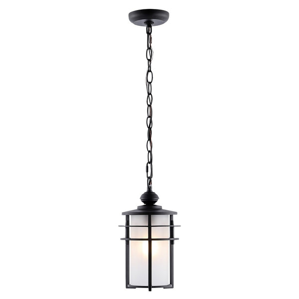 Safavieh Adisyn Outdoor Pendant Black Metal / Glass PLT4026A