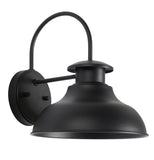 Safavieh Linden Outdoor Wall Sconce -Set Of 2 Black 100% Steel PLT7001A-SET2