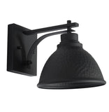 Safavieh Melila Outdoor Wall Sconce -Set Of 2 Black 100% Steel PLT7018A-SET2