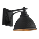 Safavieh Melila Outdoor Wall Sconce -Set Of 2 Black 100% Steel PLT7018A-SET2