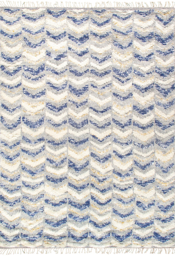 Pasargad Casablanca Moroccan Collection Hand-Knotted Wool Area Rug PM-196 5x8-PASARGAD