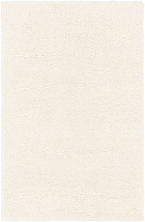 Parma PMA-2301 Modern Viscose, Wool Rug PMA2301-912 Cream, Ivory 50% Viscose, 50% Wool 9' x 12'