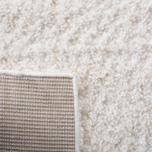 Parma Shag 521 Shag & Flokati Power Loomed Polypropylene Pile Rug Cream / Grey