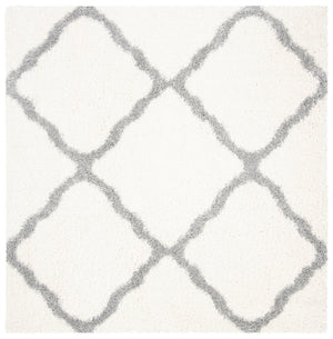 Parma Shag 521 Shag & Flokati Power Loomed Polypropylene Pile Rug Cream / Grey