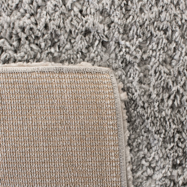 Parma Shag 521 Shag & Flokati Power Loomed Polypropylene Pile Rug Grey / Cream