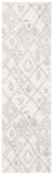 Parma Shag 583 Shag & Flokati Power Loomed Polypropylene Pile Rug Cream / Grey