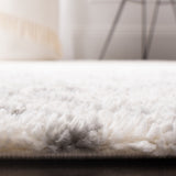 Parma Shag 583 Shag & Flokati Power Loomed Polypropylene Pile Rug Cream / Grey