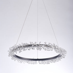 Pasargad Claire Collection Metal & Crystal Chandelier Lights PMT-01-PASARGAD