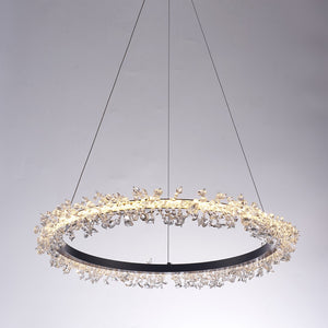 Pasargad Claire Collection Metal & Crystal Chandelier Lights PMT-01-PASARGAD