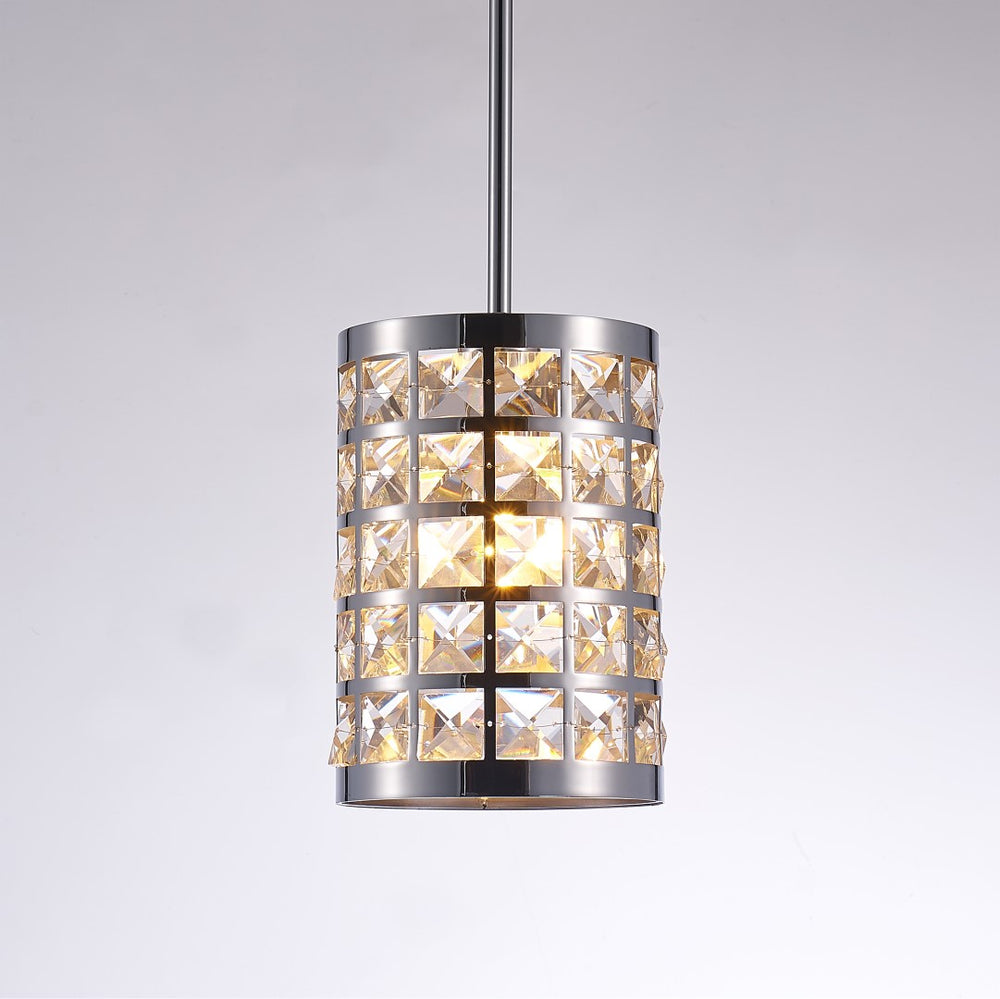 Pasargad Hermoza Collection Metal & Crystal Pendant Lights PMT-04-PASARGAD