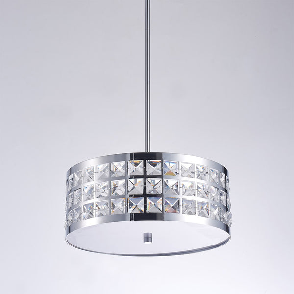 Pasargad Hermoza Collection Metal & Crystal Pendant Lights PMT-05-PASARGAD