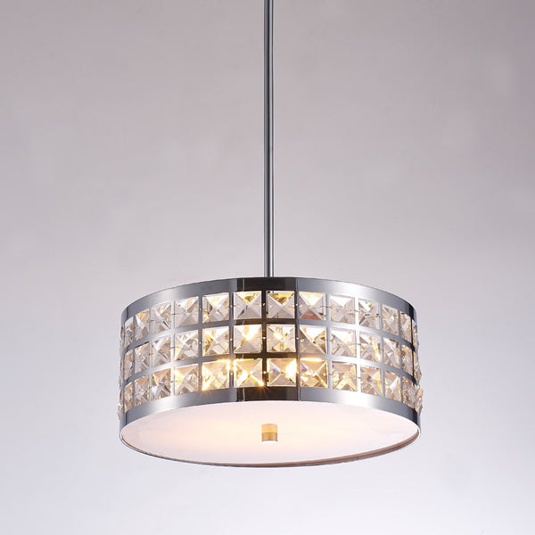 Pasargad Hermoza Collection Metal & Crystal Pendant Lights PMT-05-PASARGAD